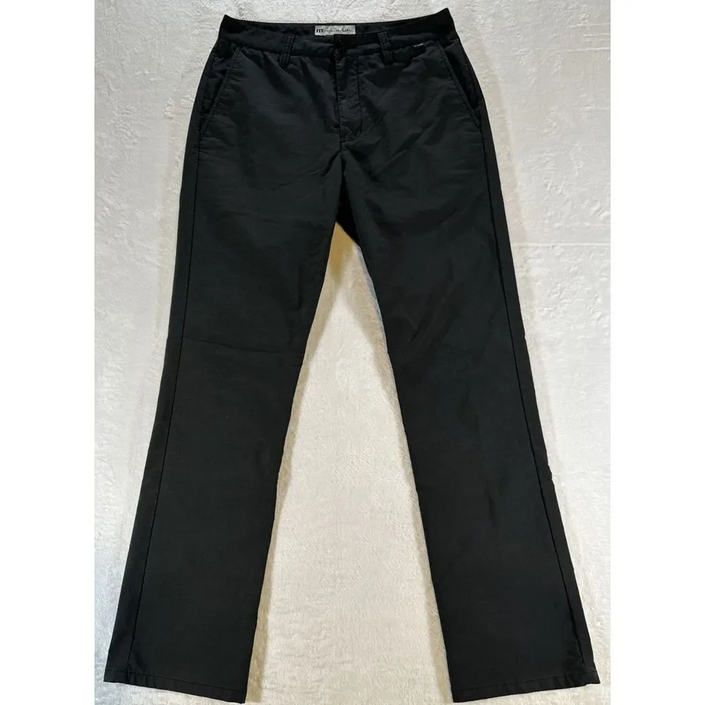 Travis Mathew Open to Close Golf Every Day Lightweight Pants Black Mens‎ Size 30